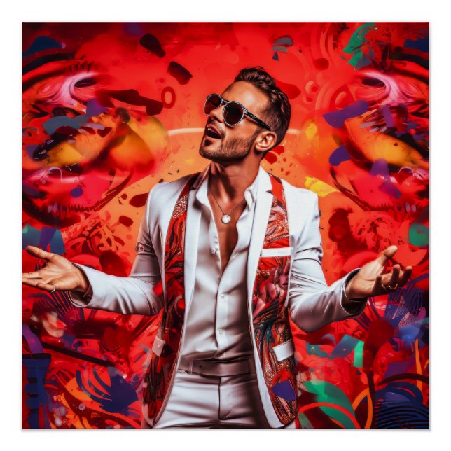 Poster Pop latino (Devant)