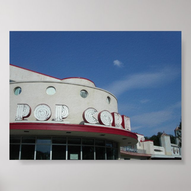 Poster "Popcorn" (Devant)