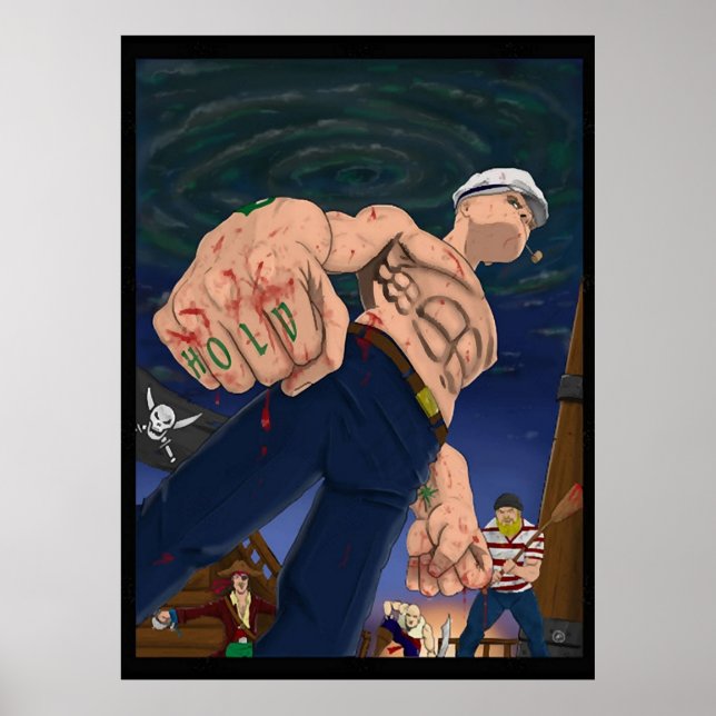 Poster Popeye le marin (Devant)