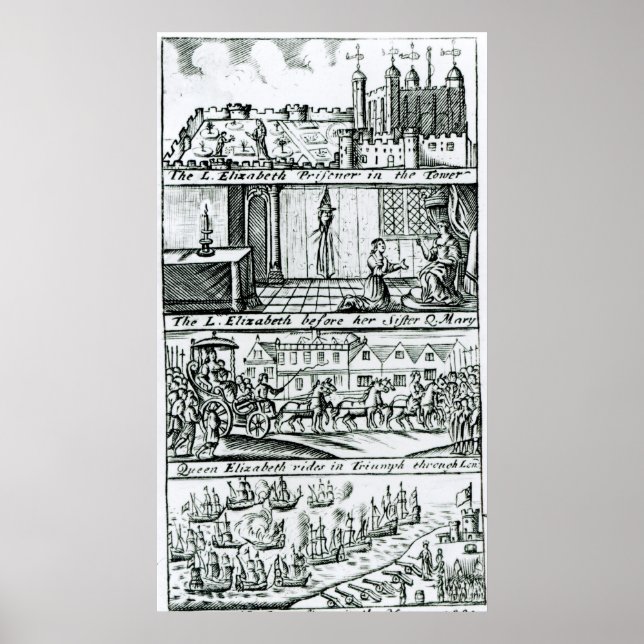 Poster Popish Plot, 1588 (Devant)