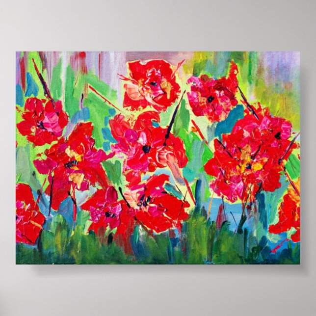 Poster Poppies (Devant)