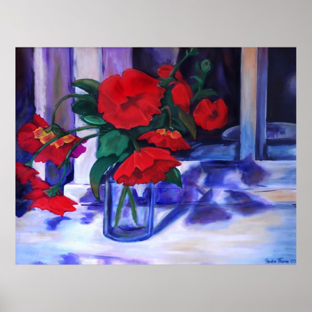 Poster Poppies #1 (Devant)