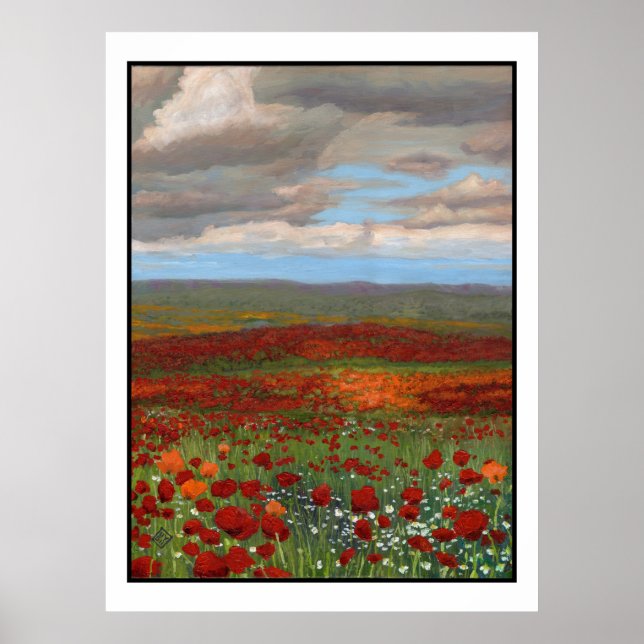 Poster Poppies de montagne (Devant)