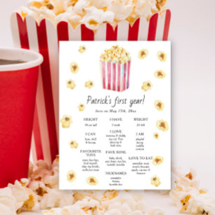 Poster Popscorer Premier anniversaire Jalon Anniversaire