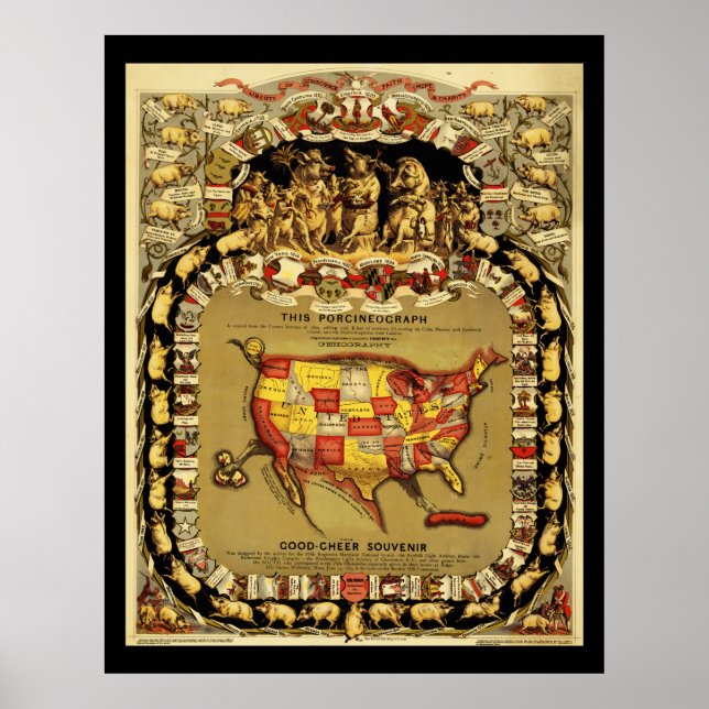 Poster Porcinéographe (Devant)