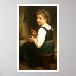 Poster Porridge, William-Adolphe Bouguereau