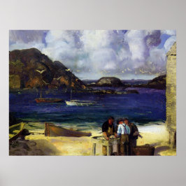 Poster Port à Monhegan - George Bellows - 1913