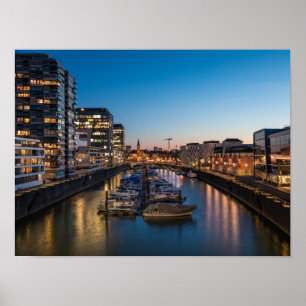 Poster Port Allemagne de Cologne