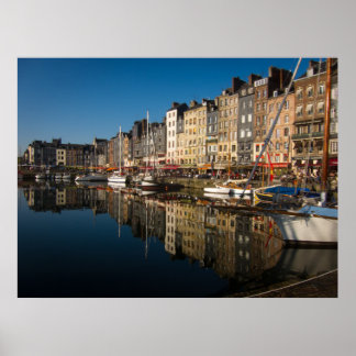 Poster Port de Honfleur, France