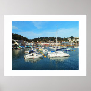 Poster Port de St Aubin, Jersey