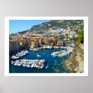 Poster Port du Monaco