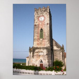 Poster Port Maria Jamaïque de l'église paroissiale de St