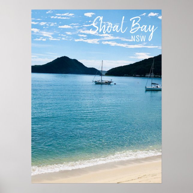 Poster Port Shoal Bay Stephens NSW (Devant)