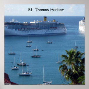 Poster Port St.Thomas