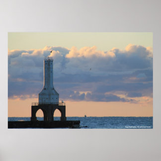 Poster Port Washington, WiFi. Phare