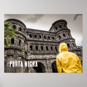 Poster Porta Nigra à Trier Rhénanie Palatinat Allemagne