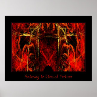 Poster Portail de la torture éternelle