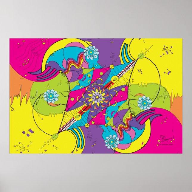 Poster Portail d'énergie CHI de 36 po x 24 po (Devant)