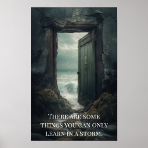 Poster - Portail vers Ocean Door AI Généré
