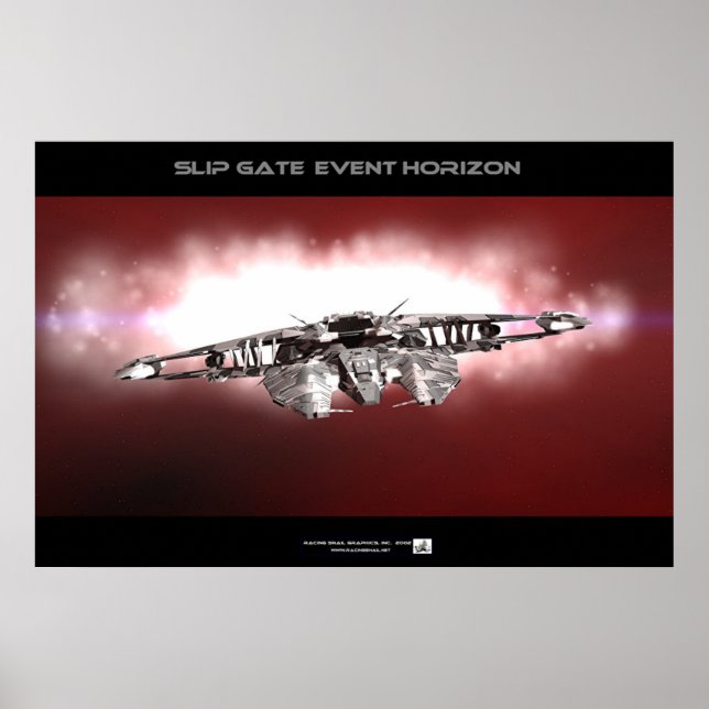 Poster Porte coulissante (Devant)