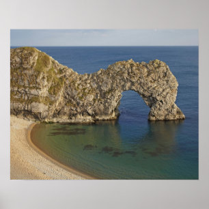 Poster Porte de Durdle, Jurassic Coast Patrimoine Mondial