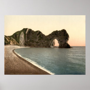 Poster Porte de Durdle, Lulworth, Dorset, Angleterre