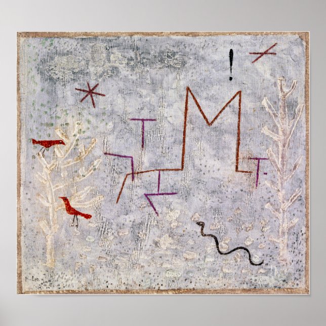 Poster Porte de jardin K | Paul Klee | (Devant)