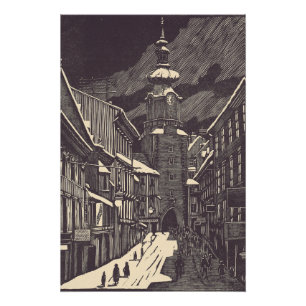 Poster Porte de Michael à Bratislava, Slovaquie