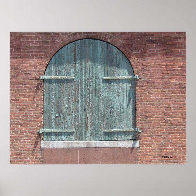 Poster - Porte d'entrepôt (Devant)