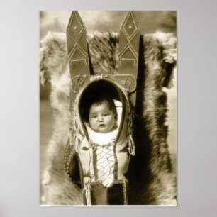 Poster Porte-enfant Comanche