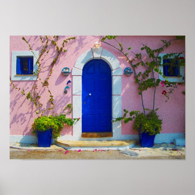 Poster Porte grecque Nº3 (Devant)