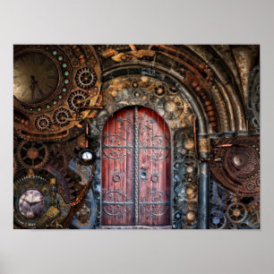 Poster Porte horaire