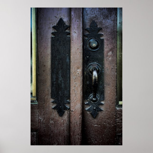 POSTER PORTE LATCH WWP POST. SOUS-STATION SPOKANE (Devant)