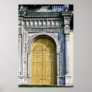 Poster Porte, Palais Ciragan - Istanbul