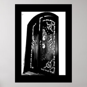 Poster Porte romantique
