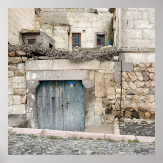 Poster Porte rustique no 4