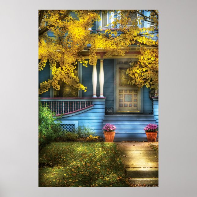 Poster Porte - Superbe Victorienne (Devant)