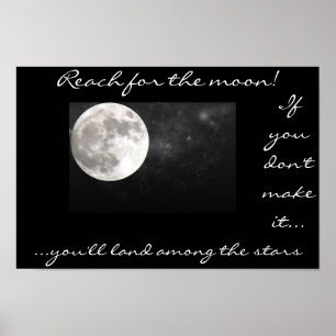 Poster Portée pour la lune….
