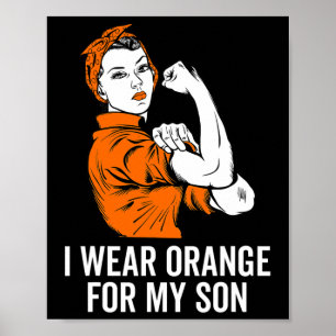 Poster Porter L'Orange Pour Mon Fils Mois De Sensibilisat