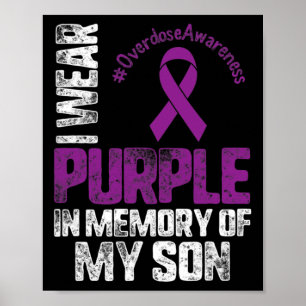 Poster Porter Purpleen Mémoire De Mon Fils Surdose Acadéè