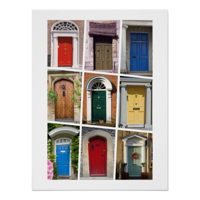 Poster Portes (Devant)