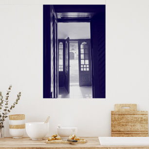 Poster Portes bleues