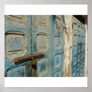 Poster portes cassées