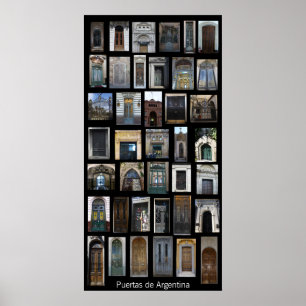 Poster Portes d'Argentine