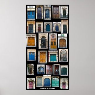 Poster Portes de Paris