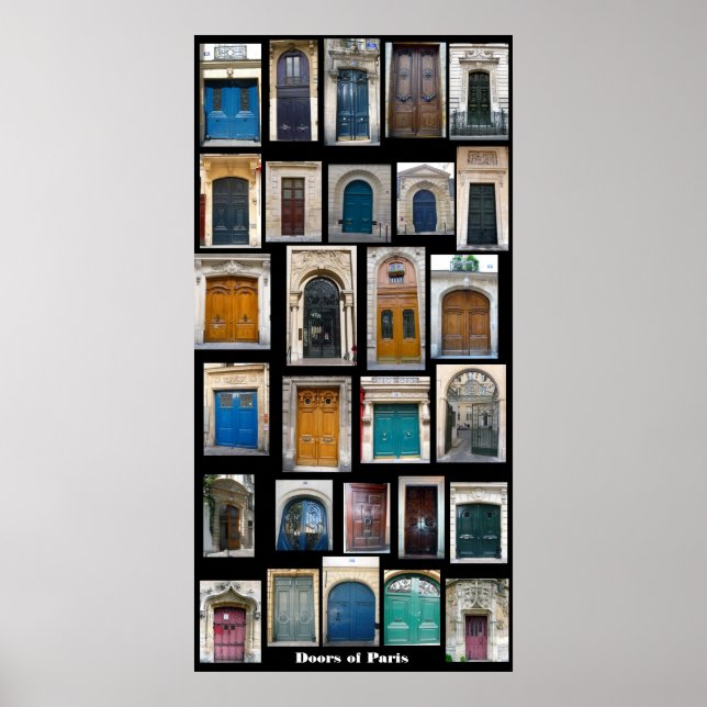 Poster Portes de Paris (Devant)
