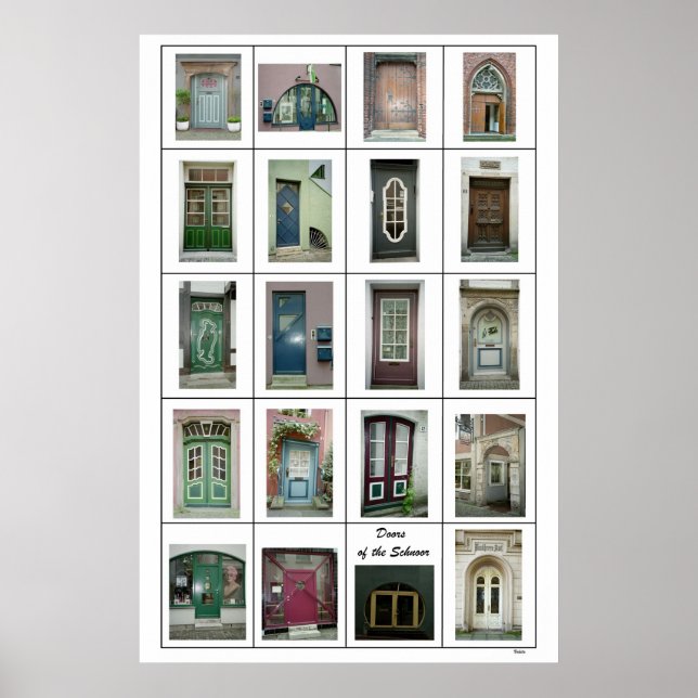 Poster Portes du Schnoor (Devant)