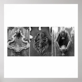 Poster Portes Knockers, Barcelone