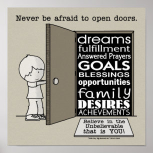 Poster Portes ouvertes