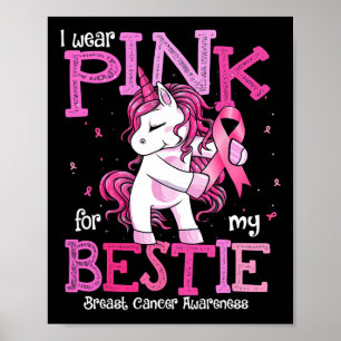 Poster Portez Le Rose Pour Mon Bestie Chemise Certifié Ca